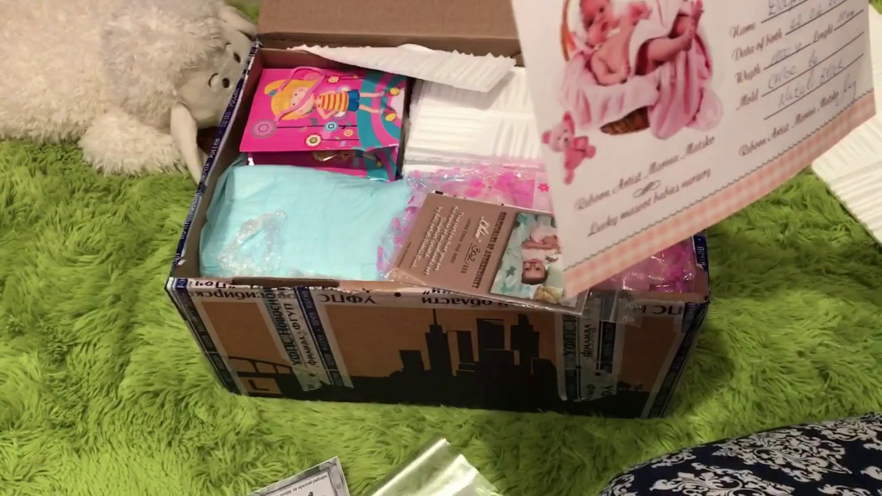 Распаковка нового реборна💕🎁Reborn baby box opening!🎁