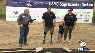 Disabled veteran to get a new home