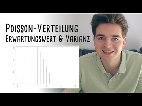 Wie leitet man den Erwartungswert und die Varianz der Poisson-Verteilung her?