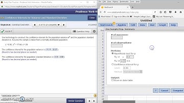 Ch 6.4 Confidence Interval for Population Variance