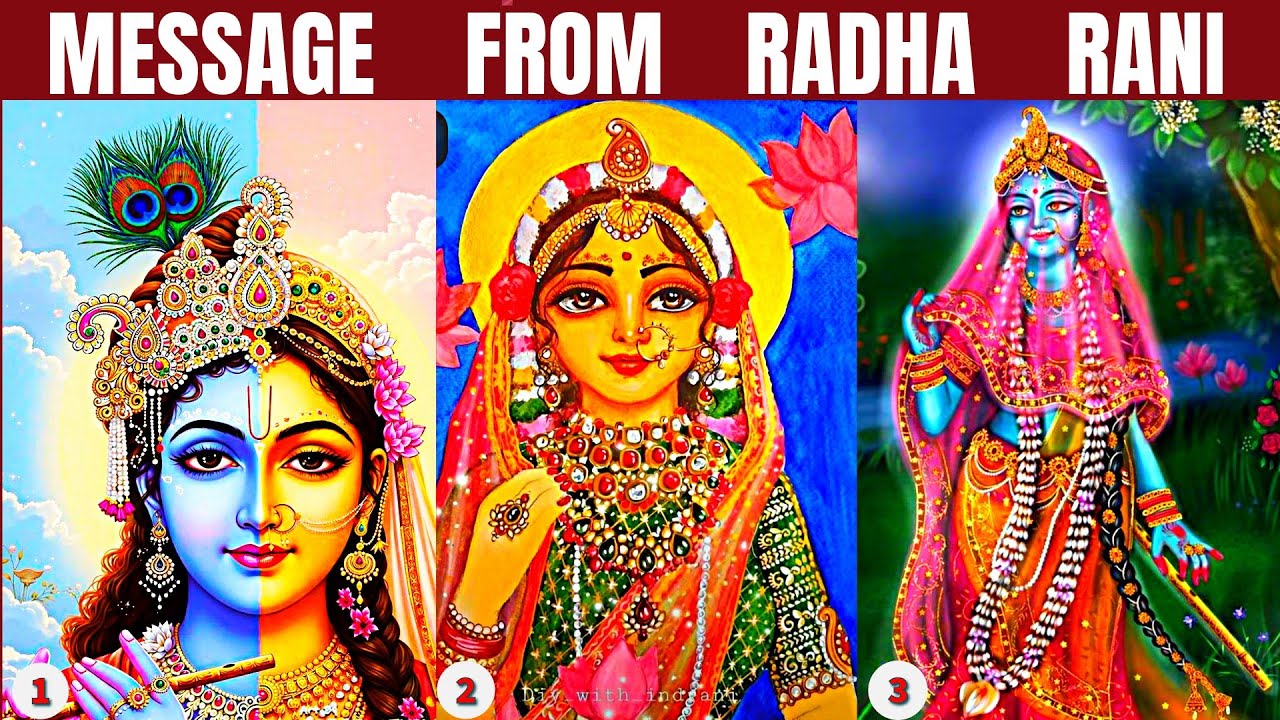Goddess RADHA RANI Message 💌🔮 PICK A CARD Tarot Reading