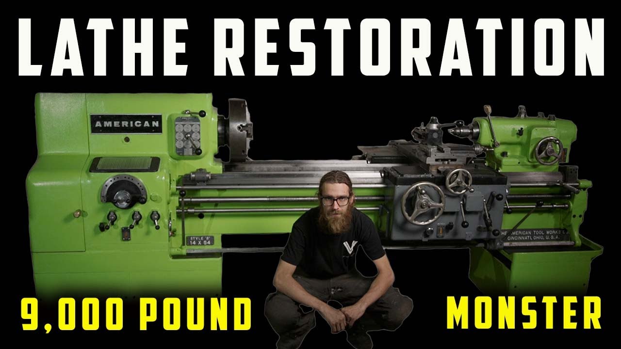 LARGE Lathe Restoration