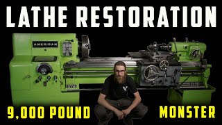 LARGE Lathe Restoration
