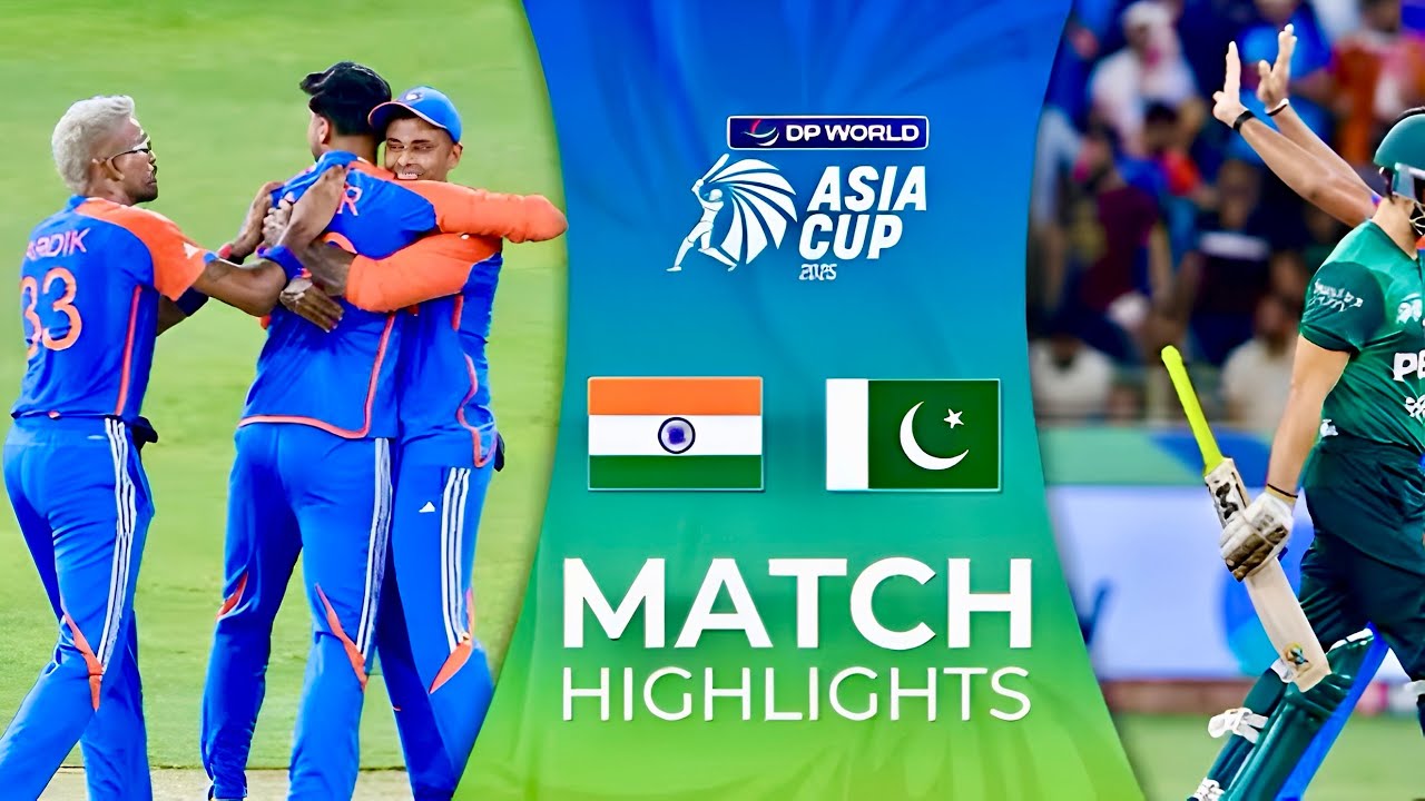 PAKISTAN VS INDIA ASIA CUP T20 MATCH HIGHLIGHTS 2025 | PAK VS IND MATCH ...