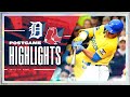RED SOX HIGHLIGHTS: Red Sox vs. Tigers - Red Sox Fall in Game 2 to Tigers