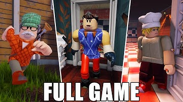 Hello Neighbor 2 in Roblox | Full Game Walkthrough