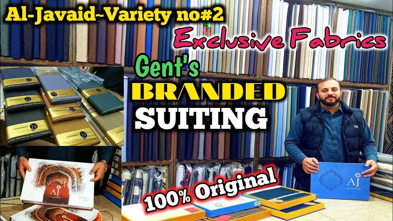 Javaid Rwp Al-Javaid Variety:2~100%Original Gents Branded Fabrics Best Quality ...
