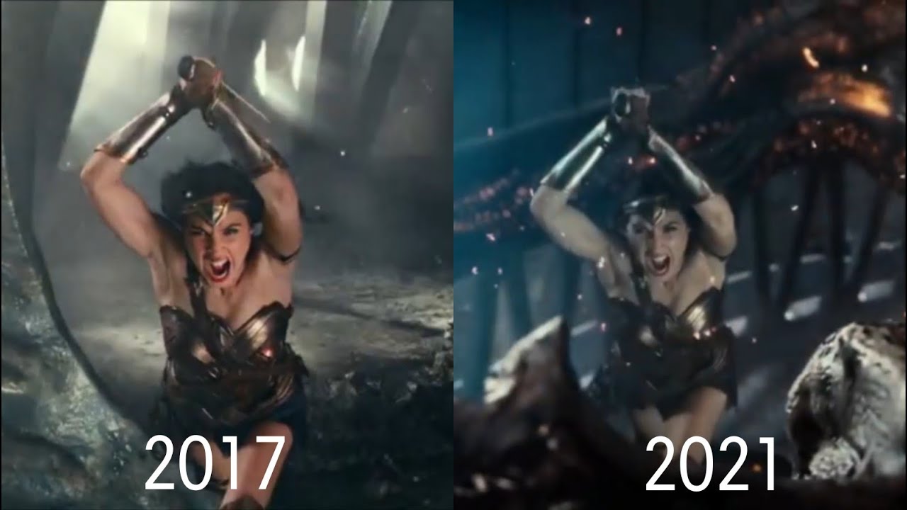Snyder cut VS Whedon cut scene comparison || snyder cut