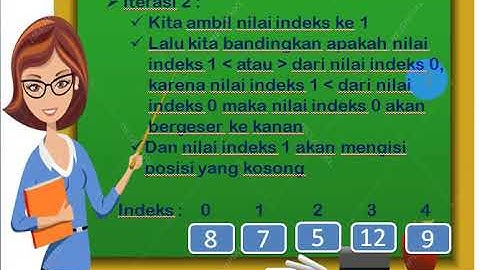 INSERTION SORT (ALGORITMA DAN PEMPROGRAMAN 2 KELAS XI PART 3)