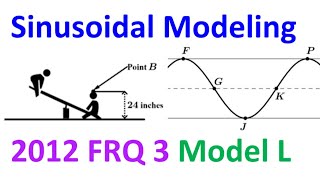 2012 FRQ 3 - Sinusoidal Modeling (Model L) [AP Precalculus]