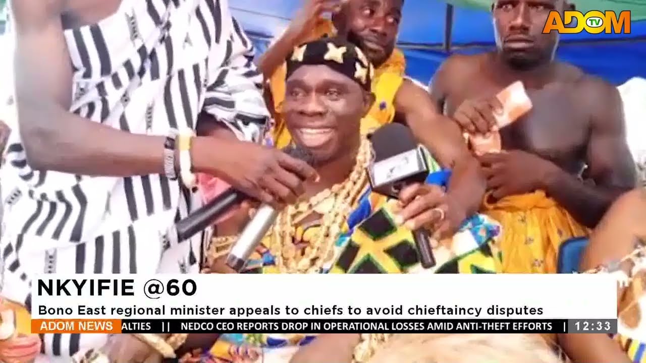 NKYIFIE @60: Bono East regional minister appeals to chiefs to avoid chieftaincy disputes (01-10-25)