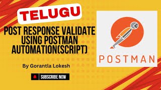 [2024] Part5: Post Request and Response body Validation using Postman Script| #telugu #postman