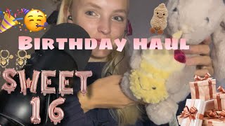 ASMR • BIRTHDAY HAUL 🎉🥳🩷