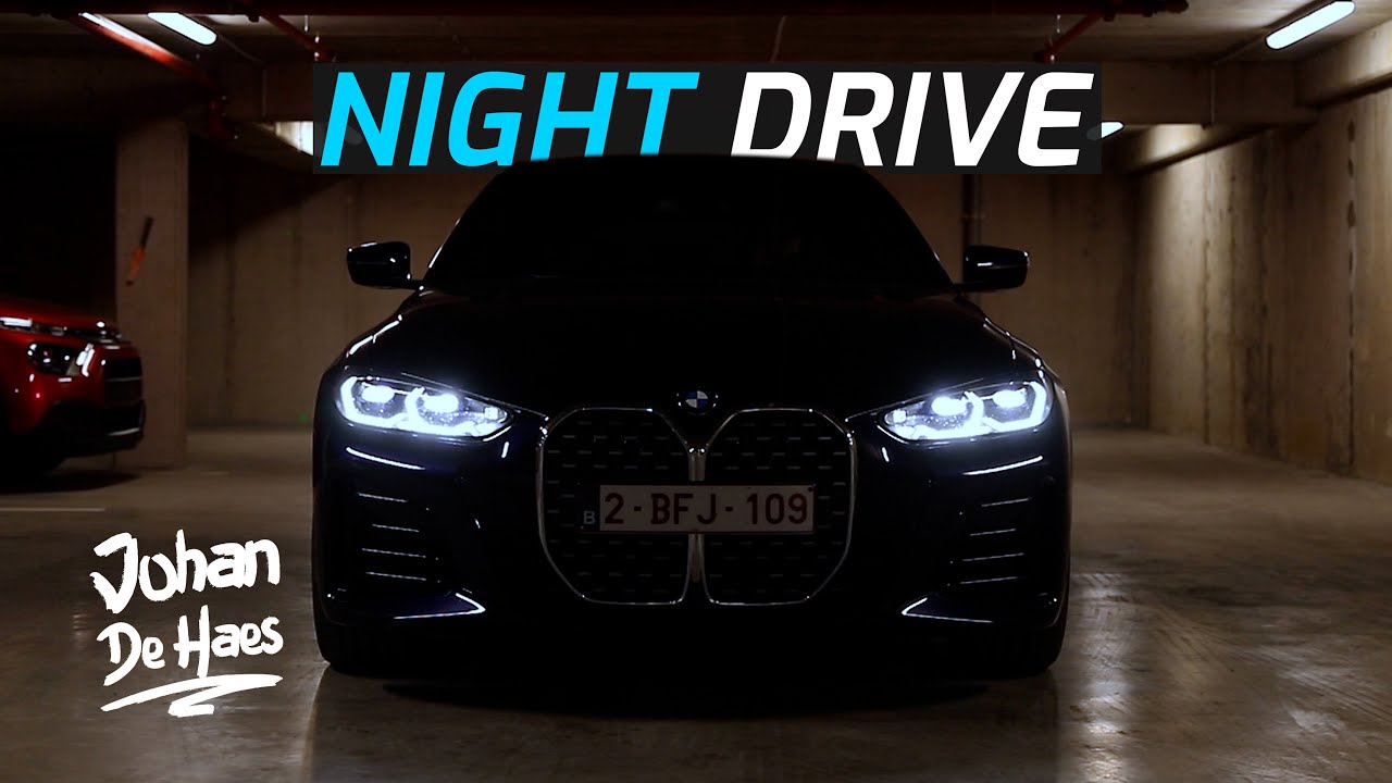 BMW 4 SERIES GRAN COUPE 2021 NIGHT DRIVE - YouTube