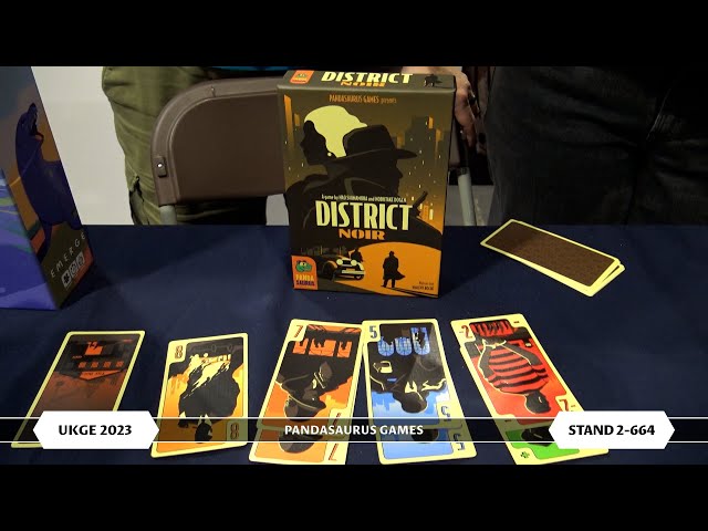 District Noir by Pandasaurus Games Coming Soon