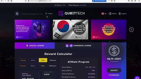How To Activate QubitTech Account & Purchase Digital License