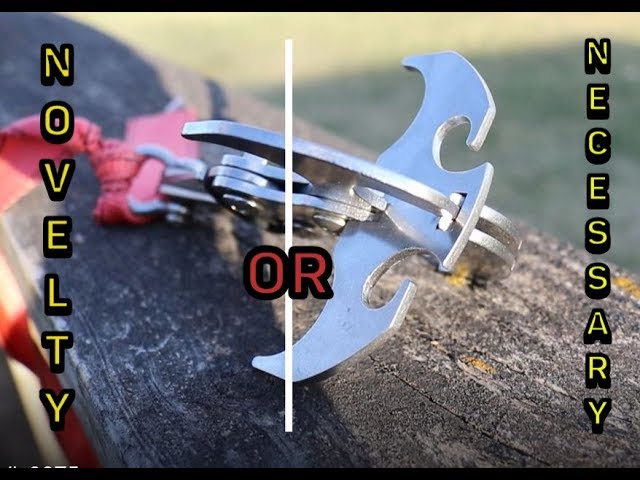Multifunctional Survival Grappling Hook Claw 