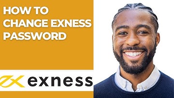 HOW TO CHANGE EXNESS PASSWORD