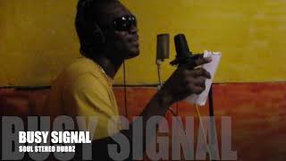 BUSY SIGNAL ON TUNE IN RIDDIM BY SOUL STEREO DUBPLATE 45
