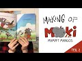 Ein Bilderbuch entsteht. Making of "Moki mampft Mangos" Teil 2
