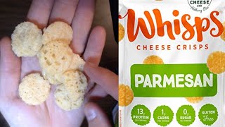 Whisps Parmesan Cheese Crisps THE ONE MINUTE REVIEW