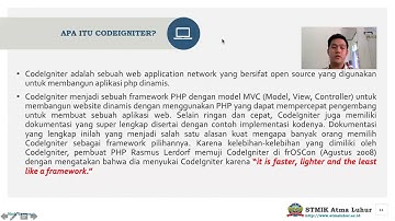 Pertemuan 1 Pemrograman Berbasis Framework 2 - 2021/2022 Gasal