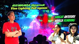 Sangat Meriah penampilan RISWANDA & Vino Lighting🔥Bikin Semua Mata Terpukau......