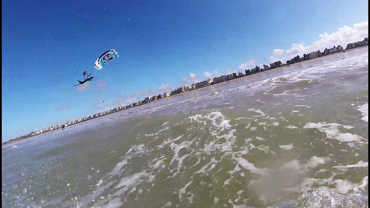 KiteSurf death loop, broken safety line YouTube
