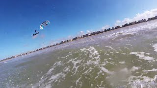 KiteSurf death loop, broken safety line