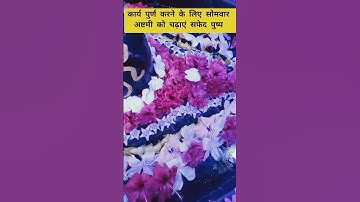 सोमवार के अष्टमी के दिन सफेद पुष्प का करे यह उपाय #shivpuran #pradeepmishra #mahadev #shorts #viral