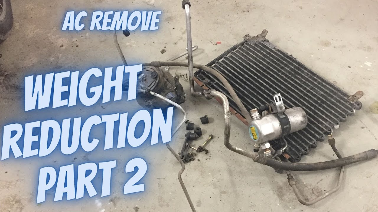 AC remove | Weight reduction | Volvo 940 turbo | b230ft | -