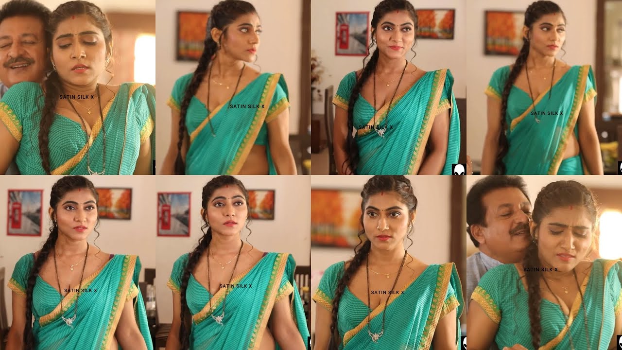 Indian Aunty Hot 545  teslaxsatinsaree  hotaunty  saree