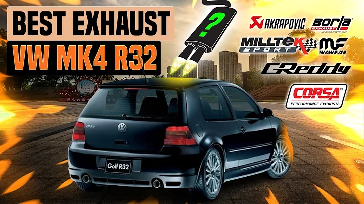 VW MK4 R32 Golf Exhaust Sound 🔥 Turbo,Acceleration,Modified,Upgrade,Mods,Milltek,Stock,System+