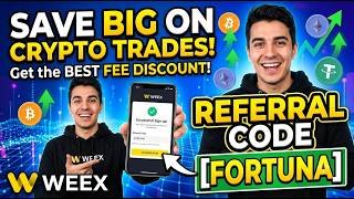 Save Big on Crypto Trades! Best WEEX Referral Code for Fee Discount