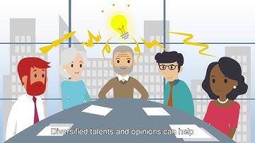 "3-minute Concept" Animated Video Clips Series:(2) Diversity and Inclusiveness