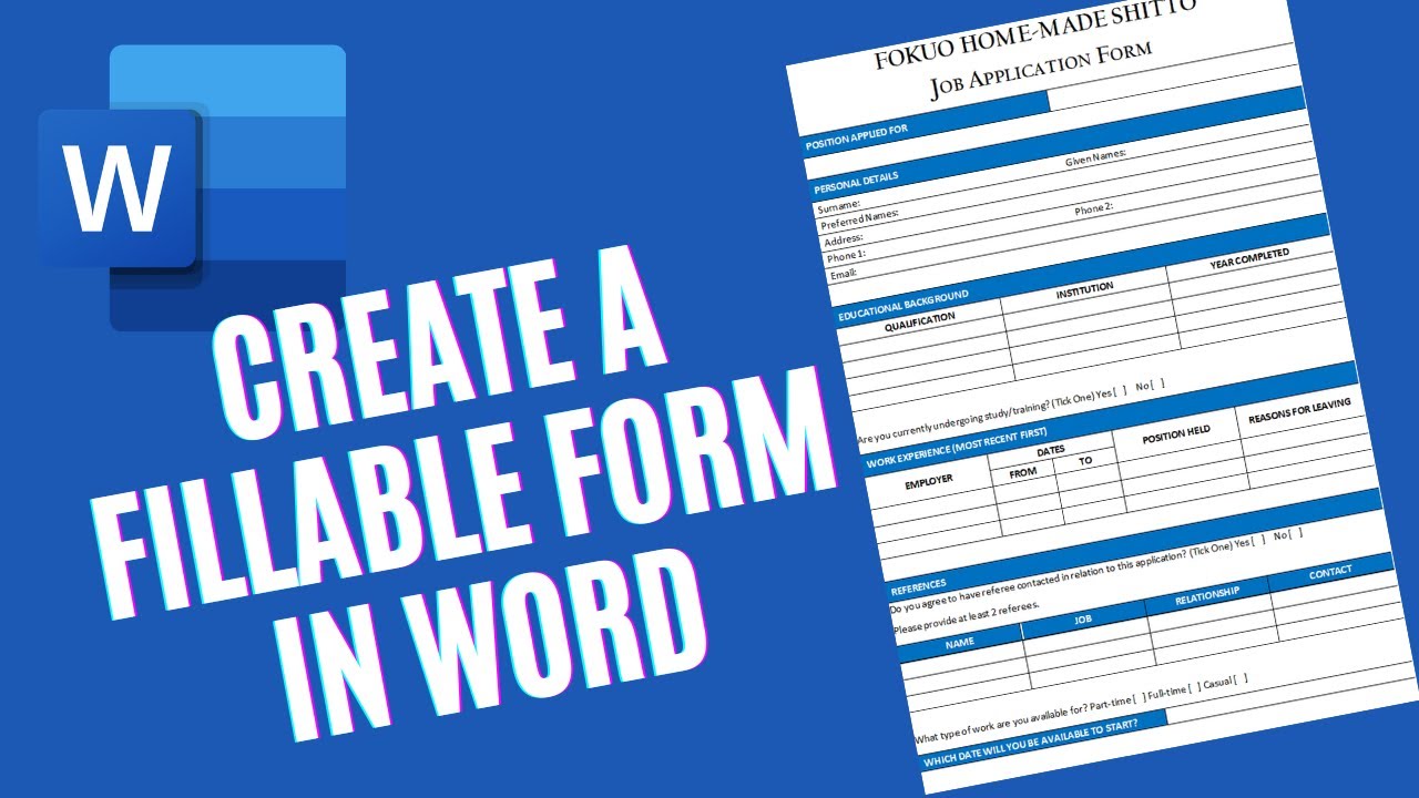 how-to-create-a-printable-form-in-word