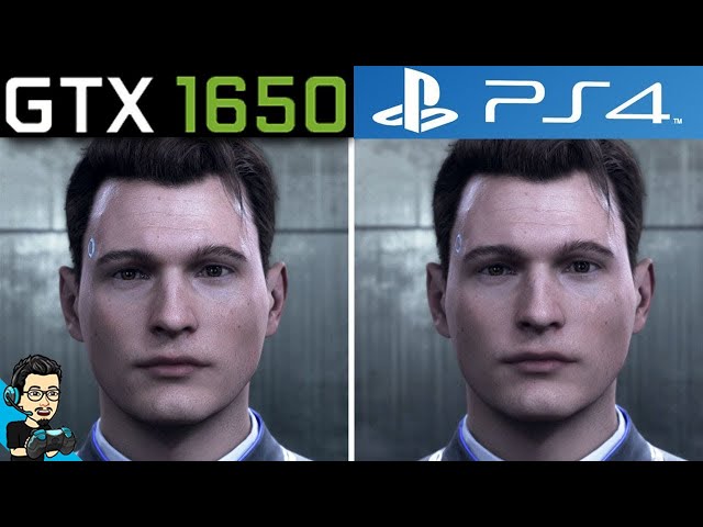 Detroit Become Human PC - Native Rendering vs PS4 Pro