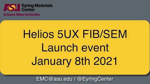 Helios 5 UX FIB/SEM Launch