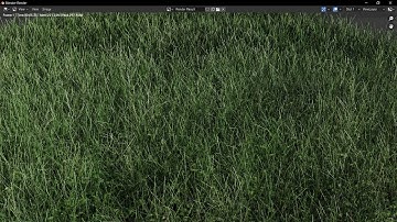 Create Realistic Grass with blender in 60 seconds