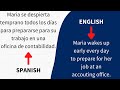 Comprensión de la Rutina Diaria de María