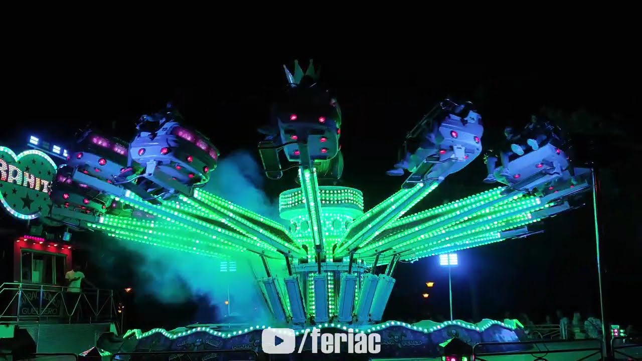 Atracción Ranita Feliz OFFRIDE Feria de Huelin 2024