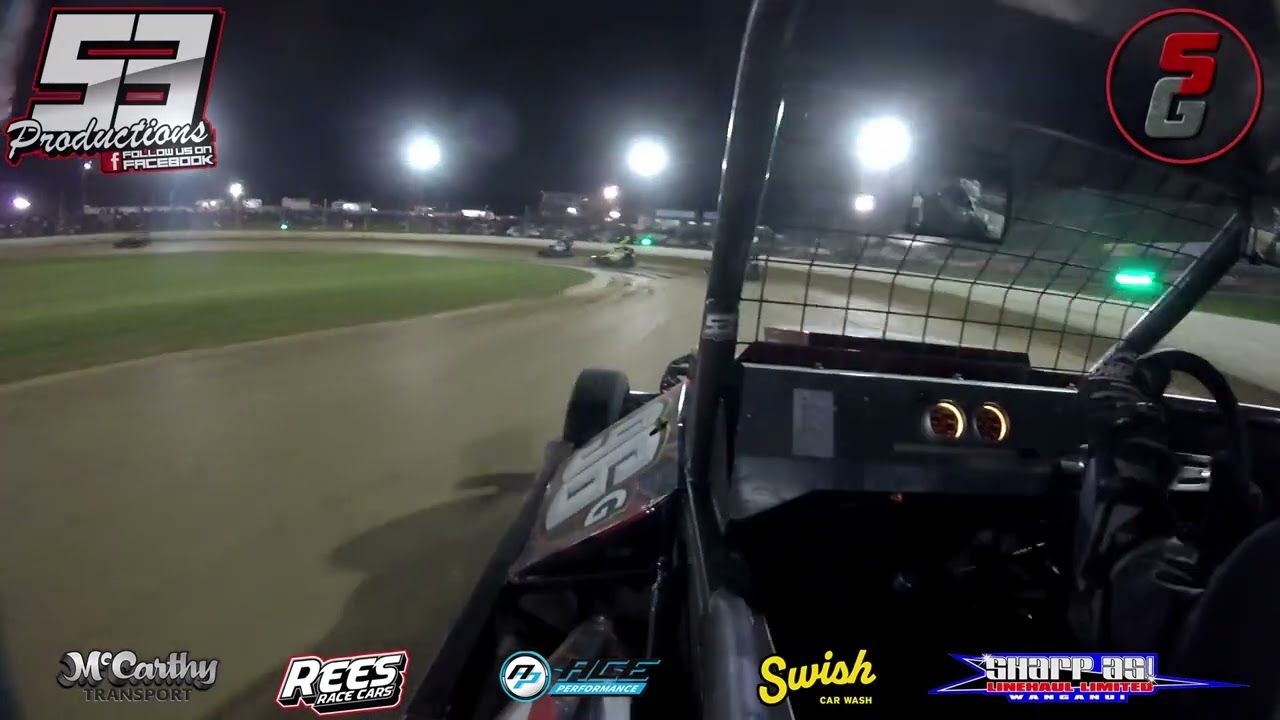 96g Brad McGee Race 2 Nz Stockcar Champs from Woodford Glen Speedway 20th Feb 26