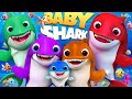 Baby Shark Splash Party 🐠🐬 #babyshark , Wheels on the Bus, Johny Johny Yes Papa,,  #cocomelon