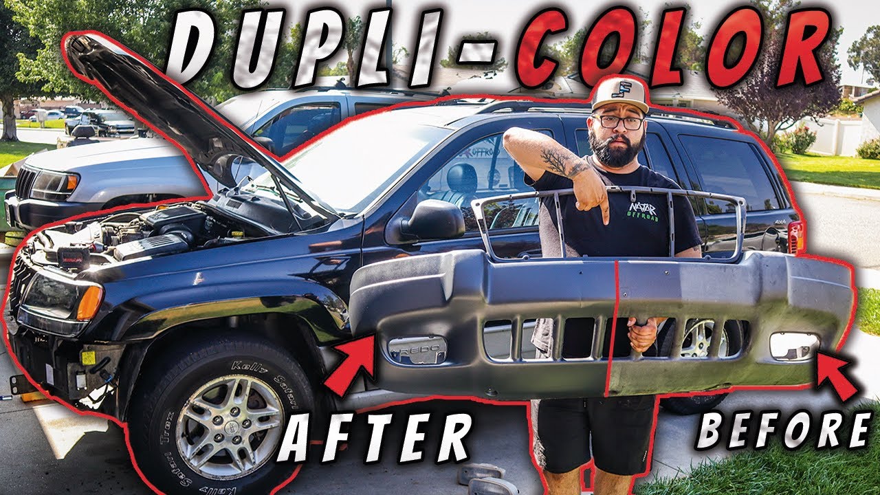 Why YOU NEED This Trim Paint For Your Jeep WJ Grand Cherokee YouTube