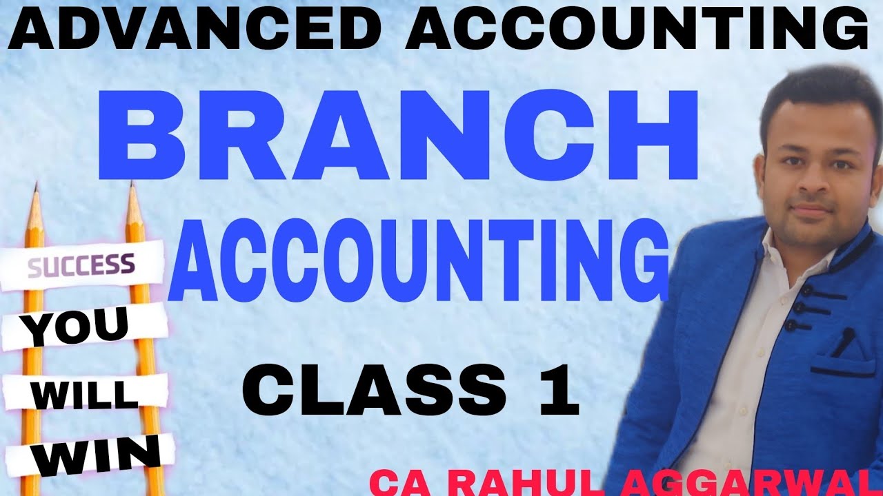 📔Branch Accounting | CA Inter Advanced Accounting| CA Rahul Aggarwal # ...