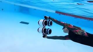 World Fastest Under Water Scooter Test In Pool