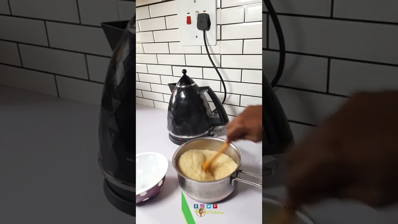 Easy step by step guide to make Eba for beginners