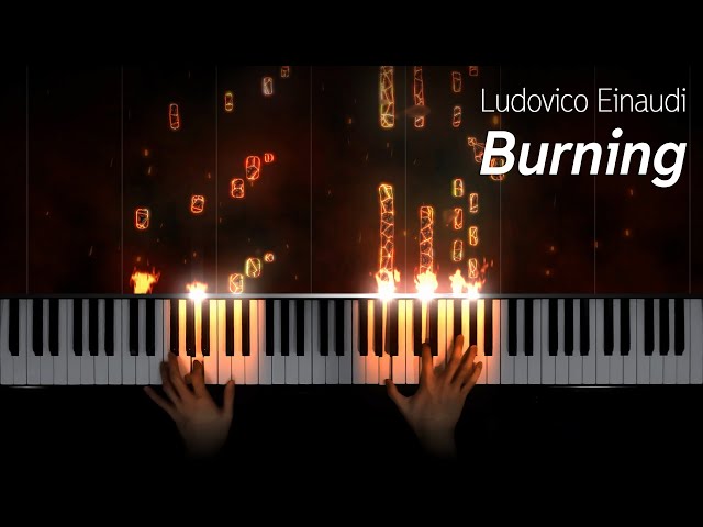 Ludovico Einaudi - Burning, piano cover class=