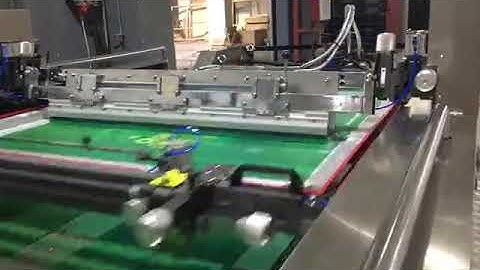 1050A Full Automatic Stop Cylinder Screen Press