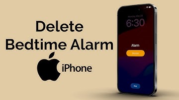 How To Delete Bedtime Alarm On iPhone?